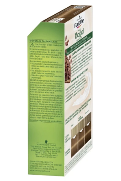 Palette Palette Kalıcı Doğal Renkler Saç Boyası 7-60 Fındık Kahve - 3