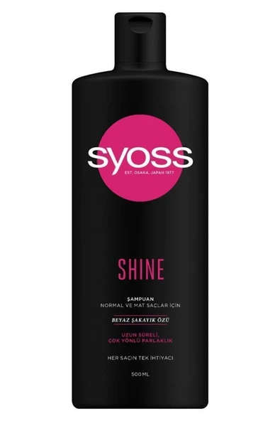 Syoss Shine Şampuan 500 ml - Saç Bakım Ürünü - 2