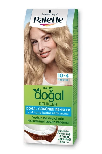 Palette Kalıcı Doğal Renkler Saç Boyası 10-4 Papatya X 3 Adet - Resim 4