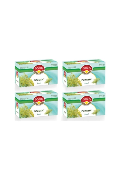 Doğuş Rezene Çayı 20'li X 4 Paket