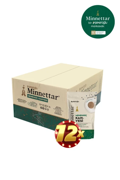 Şekeroğlu Minnettar Menengiç Kahvesi Toz 12 X 165 gr ( 12 Adet ) - 3