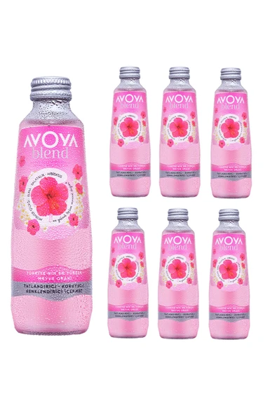 Avoya Blend 6'lı Hibiskus Meyveli Maden Suyu 250 ml