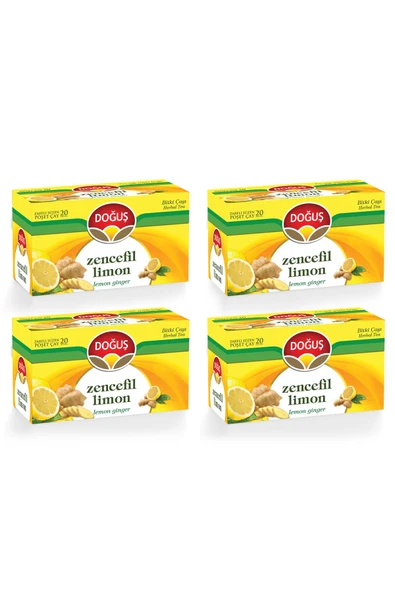 Doğuş Zencefil Limon Çayı X 4 Adet - 1