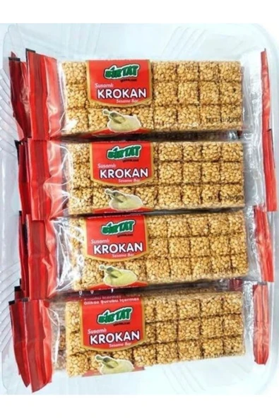 BİRTAT ŞEKERLEME Birtat Susamlı Krokan X 24adet