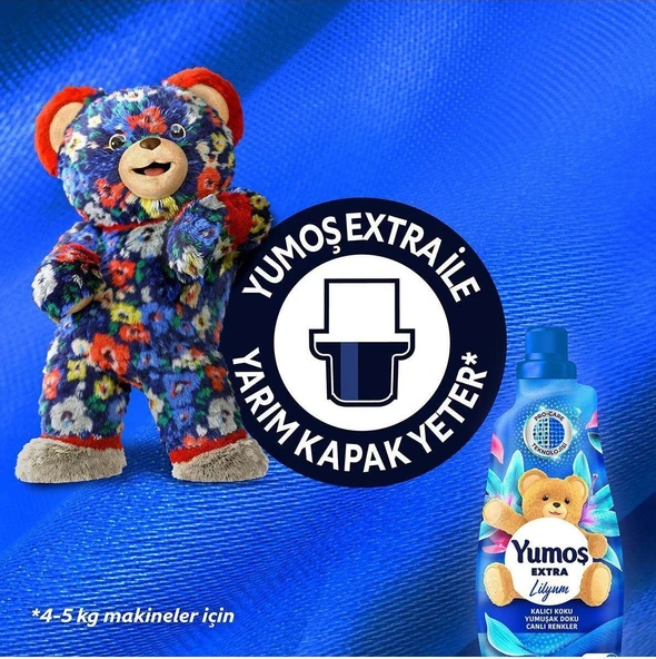 Yumoş Extra Konsantre Çamaşır Yumuşatıcısı Lilyum 1440 ml 60 Yıkama 4 Adet - 7
