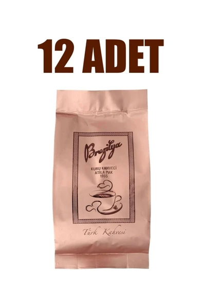 Brezilya Kuru Kahveci Atilla Pak Türk Kahvesi 250g X 12 Adet - 3