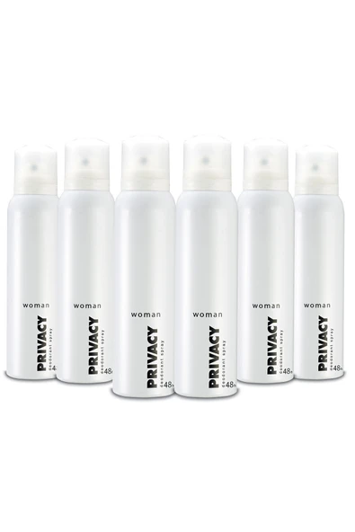 Privacy Women Kadın Deodorant 6x150ml - 1