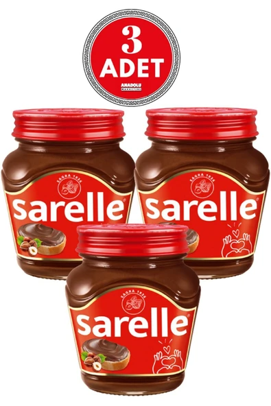 Sarelle Kakaolu Fındık Ezmesi 700 G 3 Adet - 1