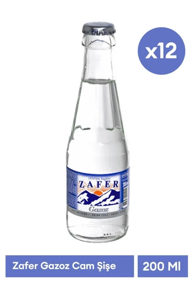 Zafer Gazoz Sade 12x200ML ürün görseli