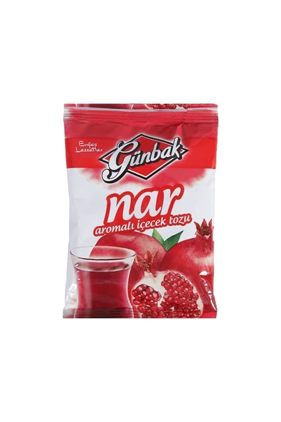 Günbak Nar Aromalı Toz İçecek 250 gr - Resim 2