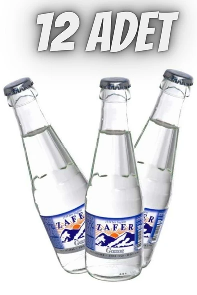 Zafer Eski Gazoz 12 Adet Orjinal 200 Ml Sade 12 X 200 Ml