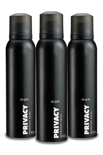Privacy Men Erkek Deodorant 3x150ml - 1