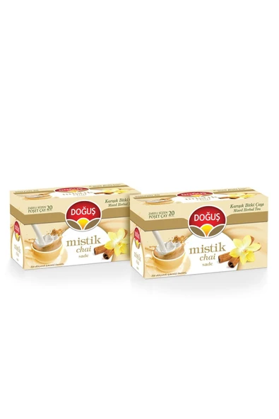 Doğuş Mistik Chai  Poşet Çay 20li X 2 Adet - 1
