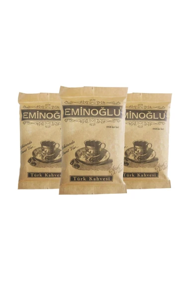 Eminoğlu Türk Kahvesi 100Gr x 3 Adet - 1