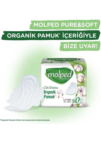 Molped Pure&soft Hijyenik Ped Süper Ekonomik Normal 24 Lü 6 Adet - 5