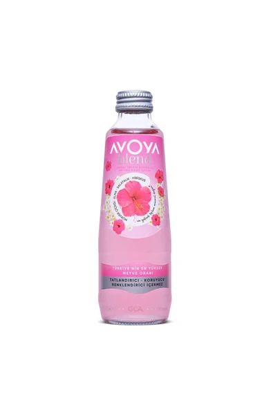 Avoya Blend 6'lı Hibiskus Meyveli Maden Suyu 250 ml - 4