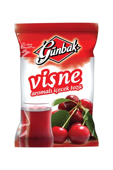 Günbak 250Gr Vişne Aromali İçecek Toz x 4 Adet - Resim 2