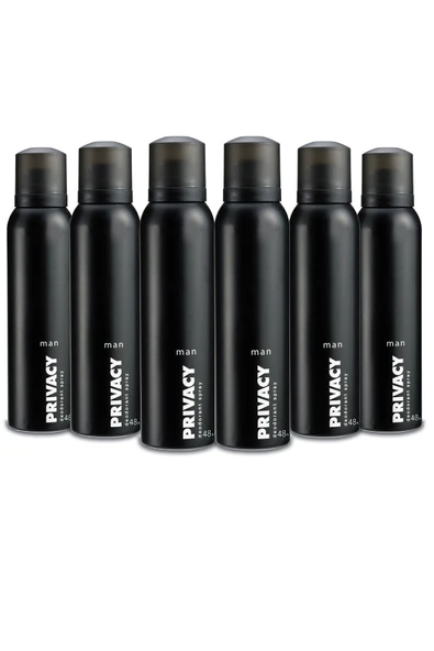 Privacy Men Erkek Deodorant 6x150ml - 1