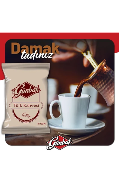 Günbak Türk Kahvesi 100 gr x 12 Adet - 2