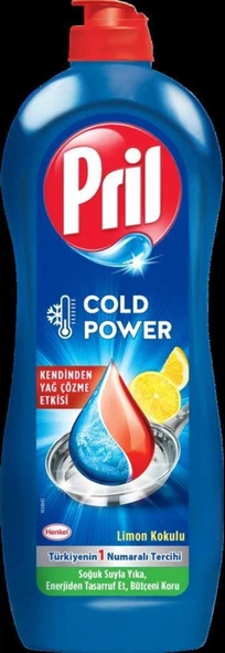 Pril Elde Yıkama Sıvı Bulaşık Deterjanı 4x675g Limon 5+ Etki - Kendinden Yağ Çözme - 2