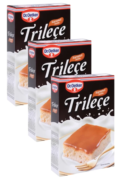Dr. Oetker Trileçe Karamel Soslu 315 G x 3 Adet ürün görseli 1