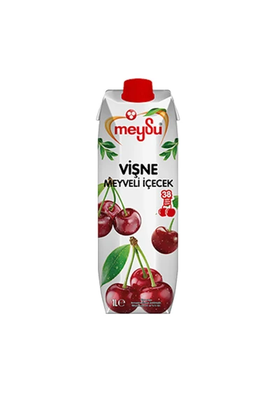 Meysu Meyve Nektarı 1 lt x 4 Adet (Kayısı, Vişne, Şeftali, Karışık Meyve) - 5