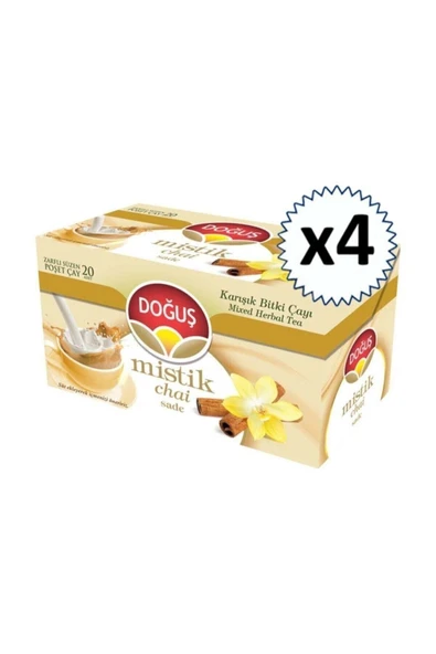 Doğuş Bitki Çayı Mistik Çayı 20'li 4 Adet - 1