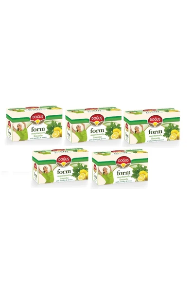 Doğuş Form Maydanozlu Limonlu Bitki Çayı 5 Adet 20'li - 1