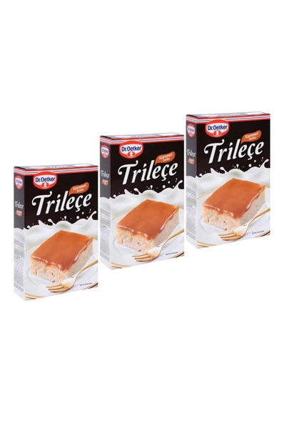 Dr.oetker Trileçe Karamel Soslu 315 G 3 Adet