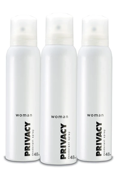 Privacy Women Kadın Deodorant 3x150ml - 1