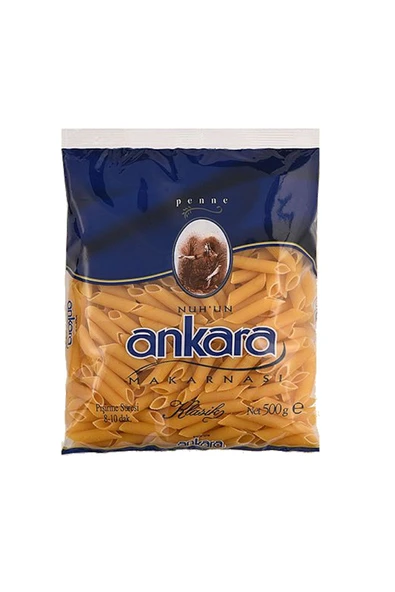Nuh'un Ankara Penne Makarna 500 gr x 5 Adet - Resim 2