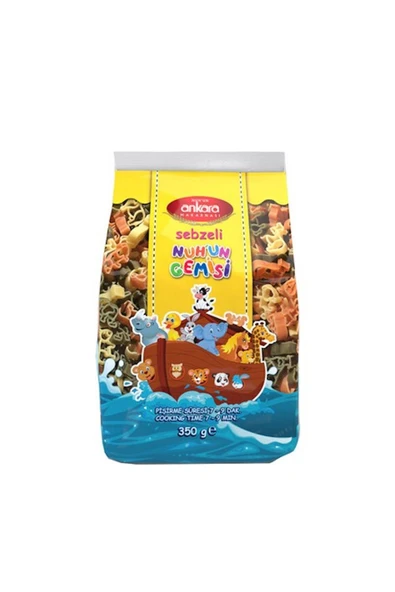 Nuh'un Ankara Sebzeli Makarna Nuh'un Gemisi 350 Gr x 5 Adet - 2