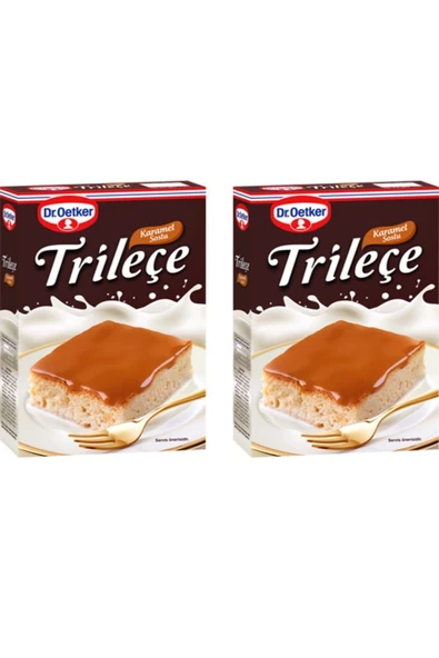 Dr. Oetker Trileçe Karamel Soslu 2'li Set