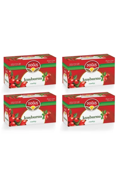 Doğuş Kuşburnu Bitki Çayı 20'li*4