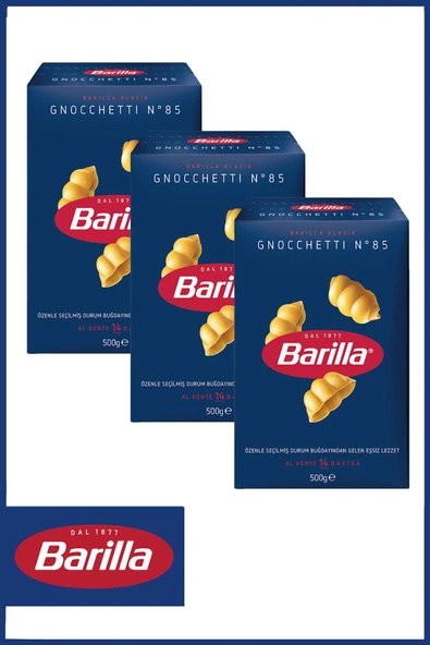 Barilla Deniz Kabuğu Makarna 500 gr x 3 Adet