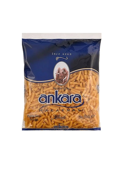 Nuh'un Ankara İnce Uzun Makarna 500 gr x 5 Adet - Resim 2