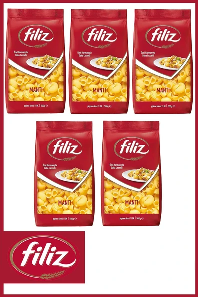 Filiz Mantı Makarna 500 gr X 5 Adet ürün görseli