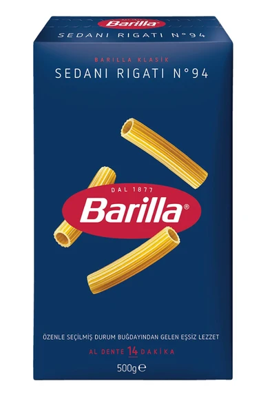 Barilla İnce Uzun (SEDANİ RİGATİ) Makarna 500 gr X 2 Adet - 2
