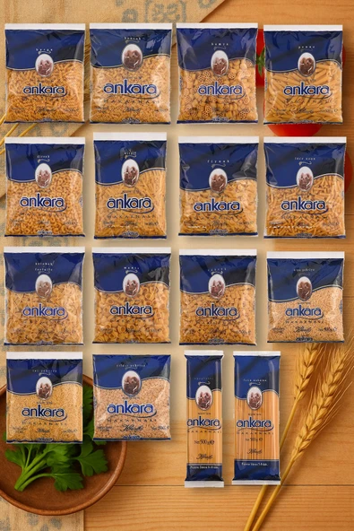 Ekonomik Makarna Paketi 500 gr x 16 Adet - 1