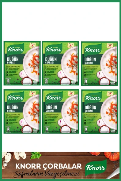 Düğün Çorbası 72 gr x 6 Adet