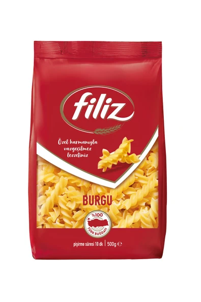Filiz Burgu Makarna 500 gr X 5 Adet - Resim 2