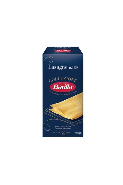 Barilla Lazanya (LASAGNE) Makarna 500 gr X 3 Adet - Resim 4
