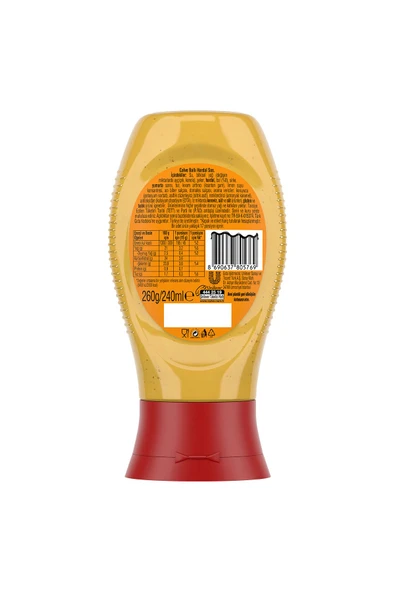 Calve Sos Ballı Hardal 260 gr X3 Adet - 7