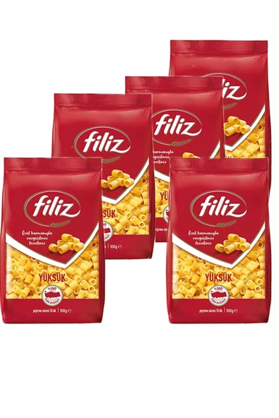 FİLİZ Yüksük Makarna 500gr X 5 Adet - 3