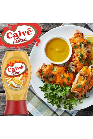Calve Sos Ballı Hardal 260 gr X3 Adet - 3