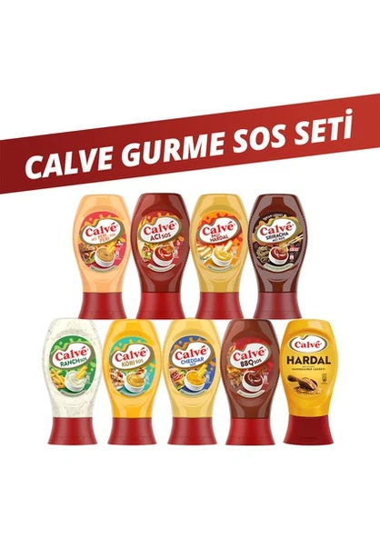 Calve Sos Paketi 9'lu Set ürün görseli