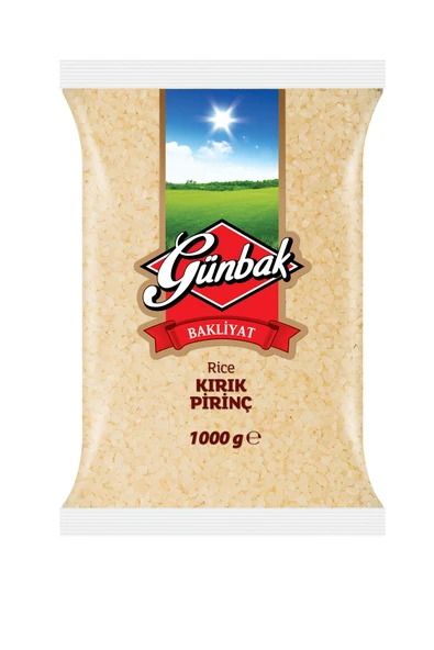 Günbak Kırık Pirinç 1 Kg x 3 Adet - 2
