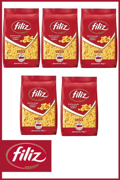 Filiz Dirsek Makarna 500 gr X 5 Adet ürün görseli