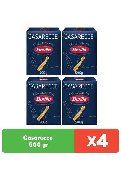 Barilla Casarecce 500 g x 4 adet ürün görseli