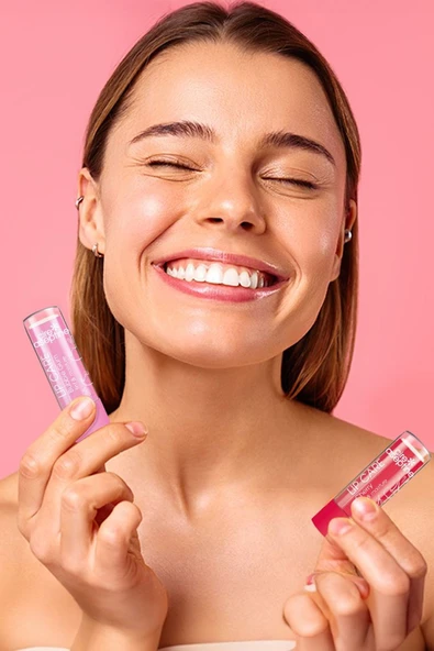 Cire Aseptine Lip Care Strawberry (Çilek) Renkli Dudak Nemlendirici 4,5 G - 2